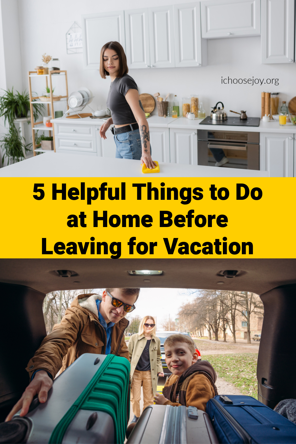 5 Helpful Things to Do at Home Before Leaving for Vacation