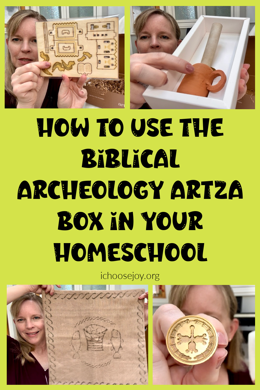 I recently unboxed the latest Artza Box with the theme of Biblical Archaeology. It's brimming with wonderful items that can make your homeschool experience richer. Let's dive into how you can use each item in the Artza box in your homeschool to create an educational and engaging curriculum for your kids! See a coupon code for Artza Box here: https://ichoosejoy.org/artza