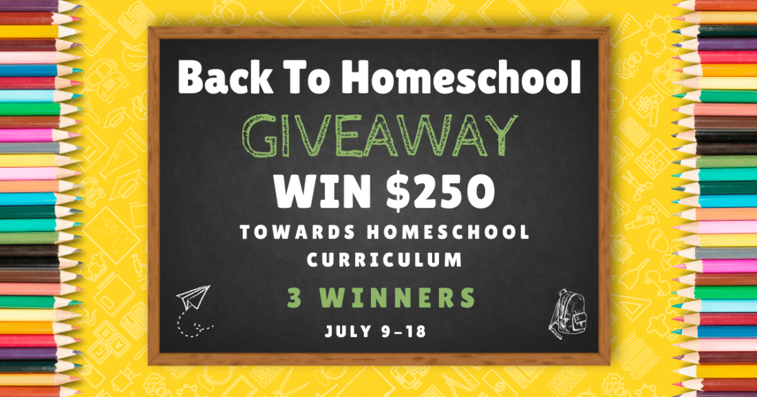 Back to Homeschool giveaway