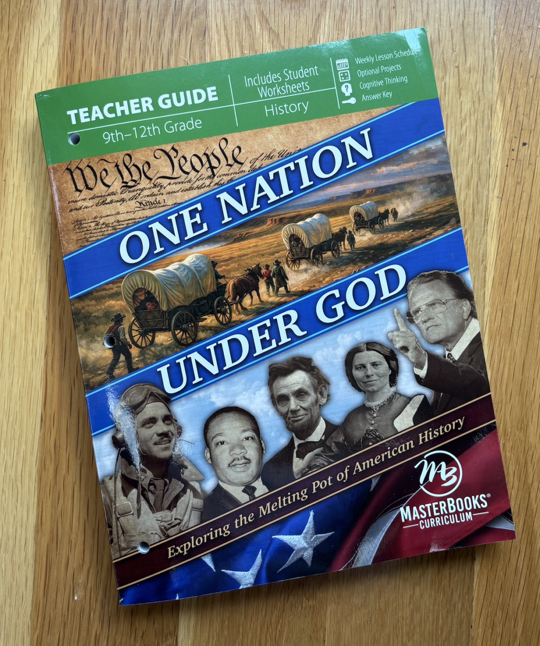One Nation Under God American history curriculum for high school from Master Books